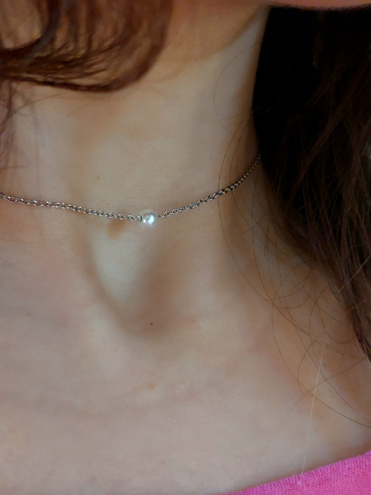 Collana Choker Perla